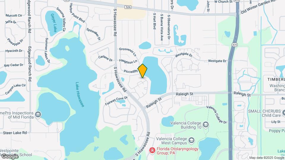 1035 S Hiawassee Rd Mapa y Detalles de la Ubicación