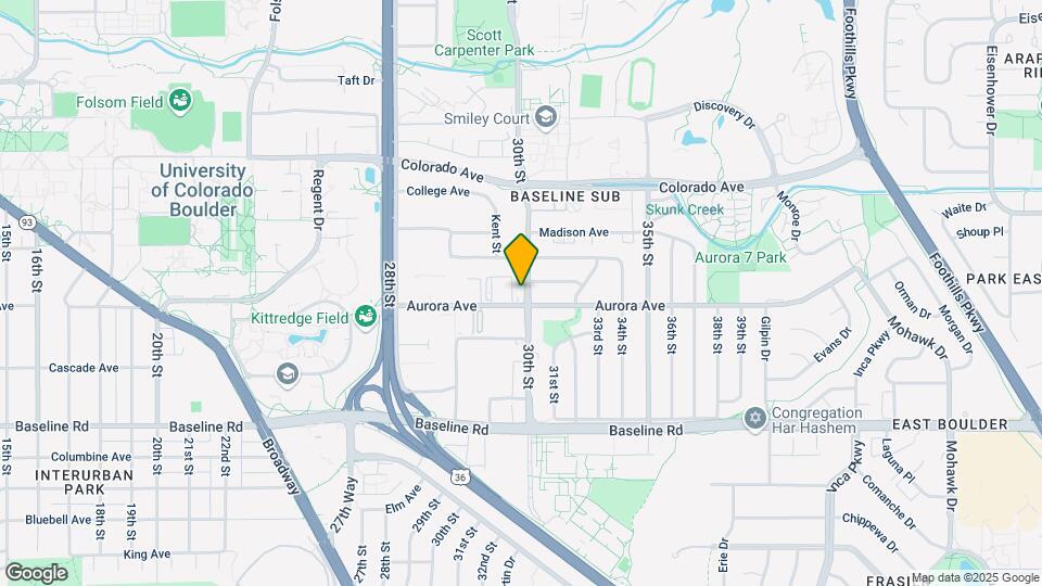 915 30th St Map and Location Details