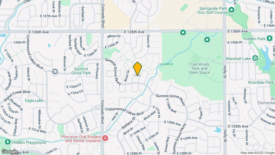 13309 Cherry Cir Map and Location Details