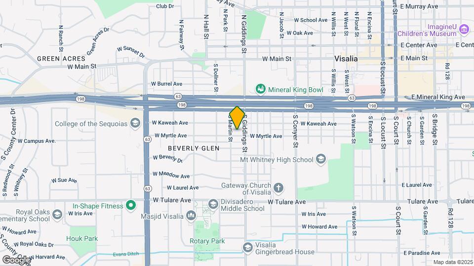 1312 W Myrtle Ave Map and Location Details