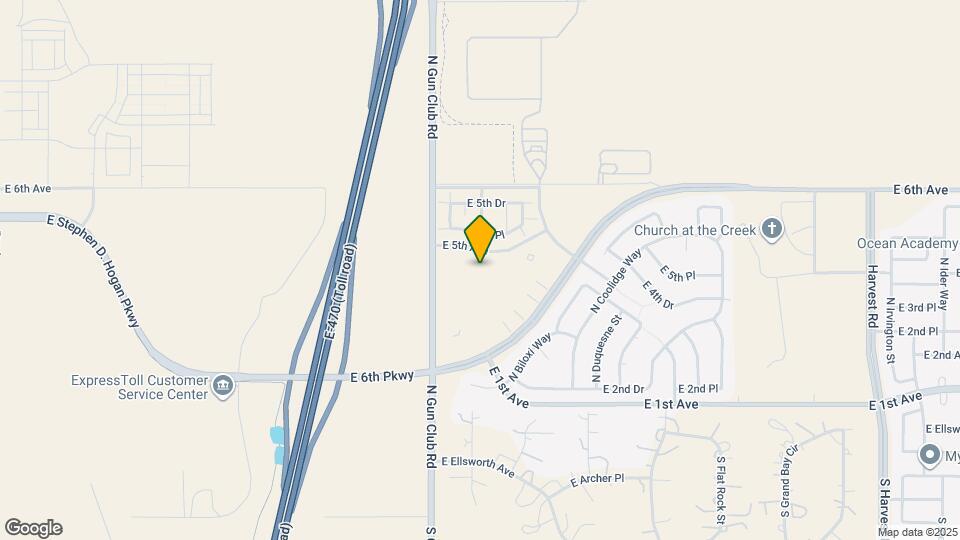 360 N Addison Way Map and Location Details