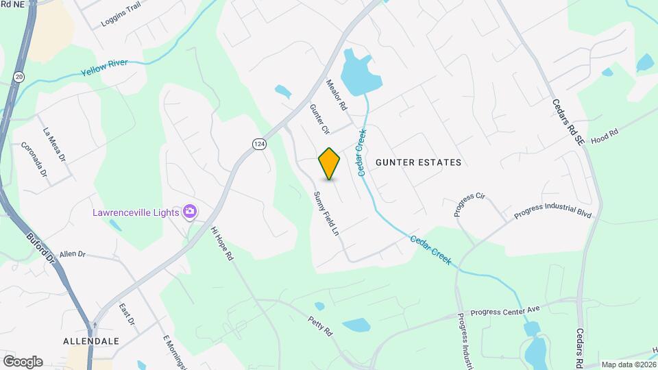 1040 Sunny Field Ct NE Map and Location Details