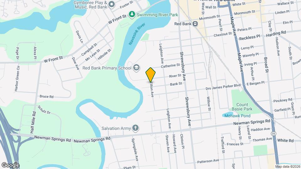 104 Bank St Map and Location Details