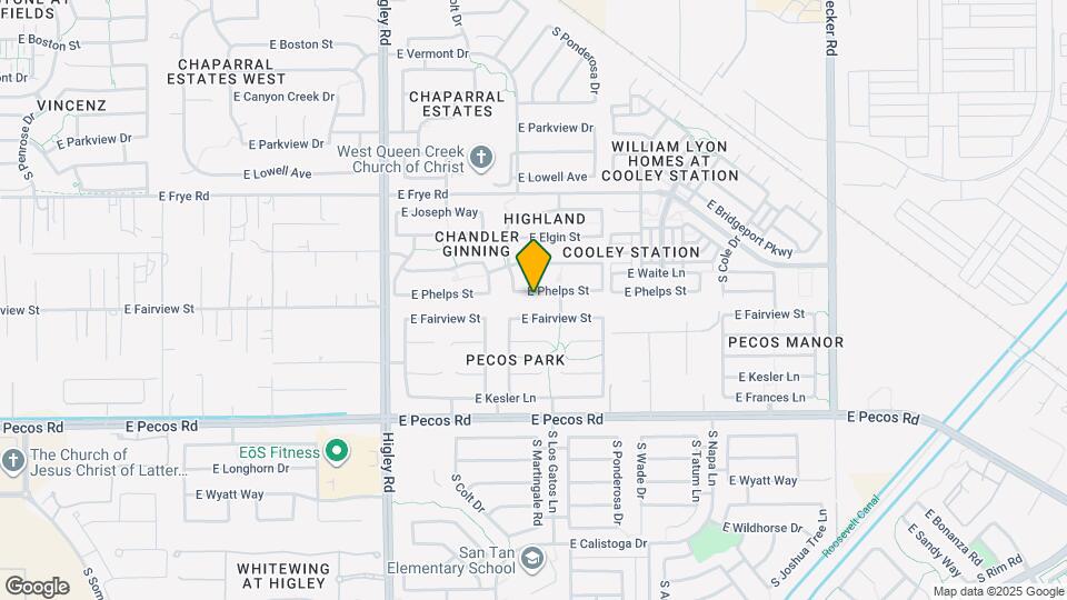 3461 E Phelps St Map and Location Details