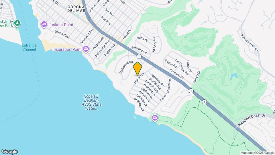 227 Milford Dr Map and Location Details