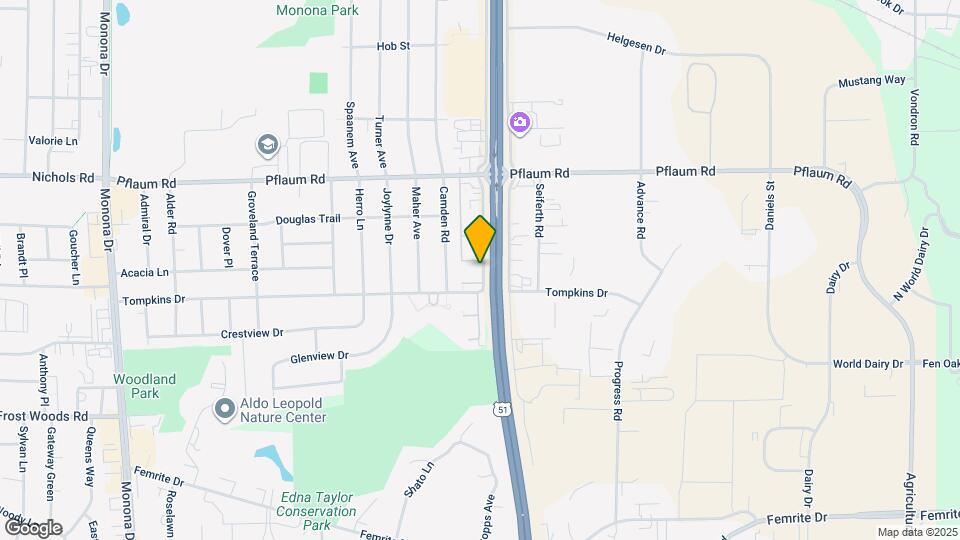 2662 S Stoughton Rd Map and Location Details