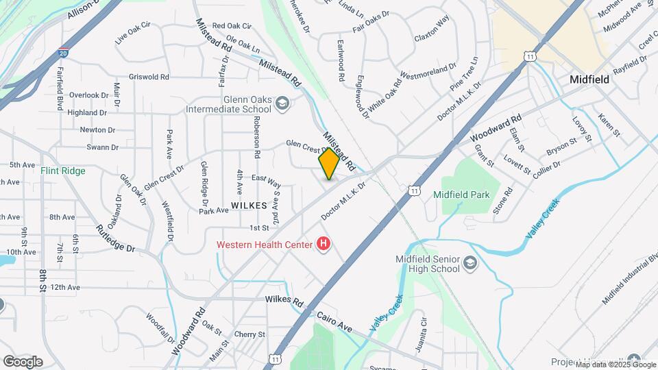 713 Woodward Rd Mapa y Detalles de la Ubicación