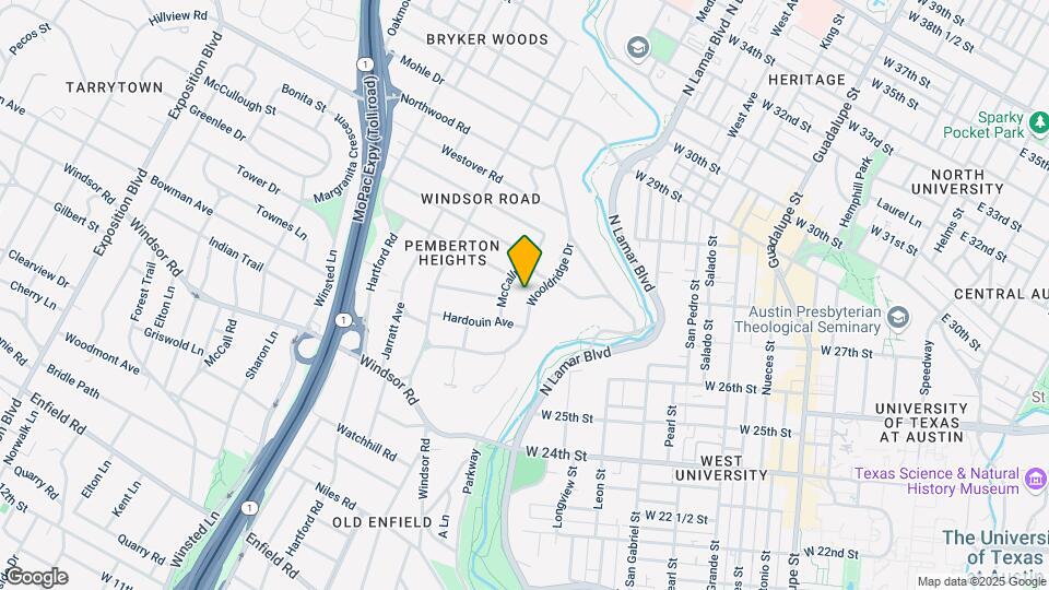 2512 Wooldridge Dr Mapa y Detalles de la Ubicación