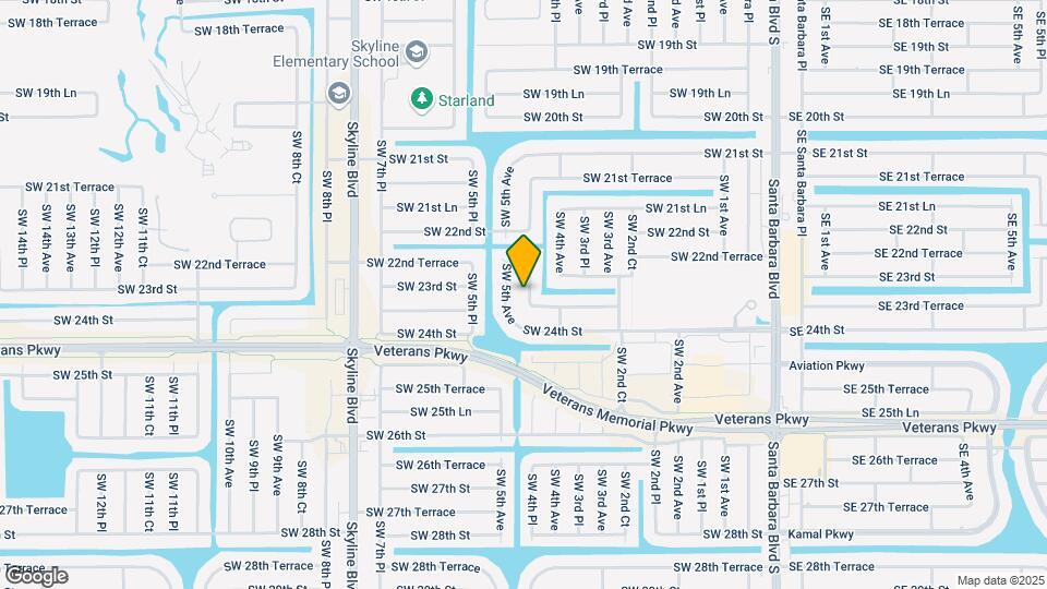 2310 SW 4th Ct Map and Location Details