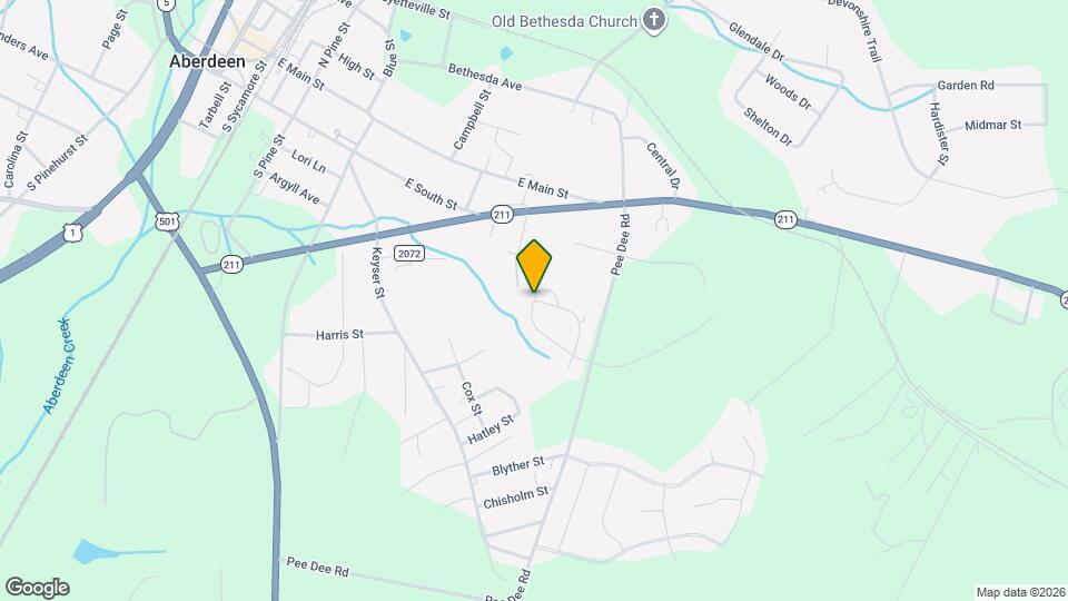 587 Foothills St Map and Location Details