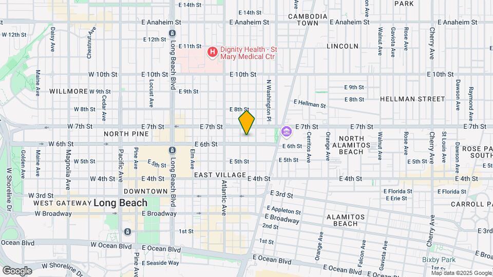 723 E 6th St Mapa y Detalles de la Ubicación