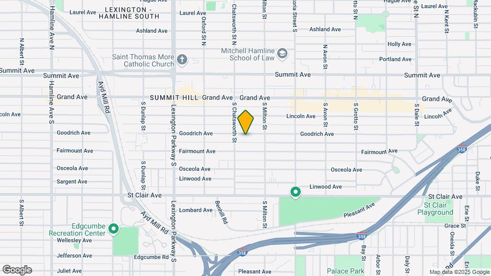 960 Goodrich Ave Map and Location Details