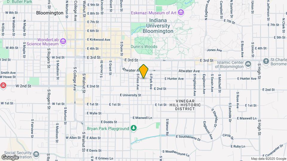 718 E Hunter Ave Mapa y Detalles de la Ubicación