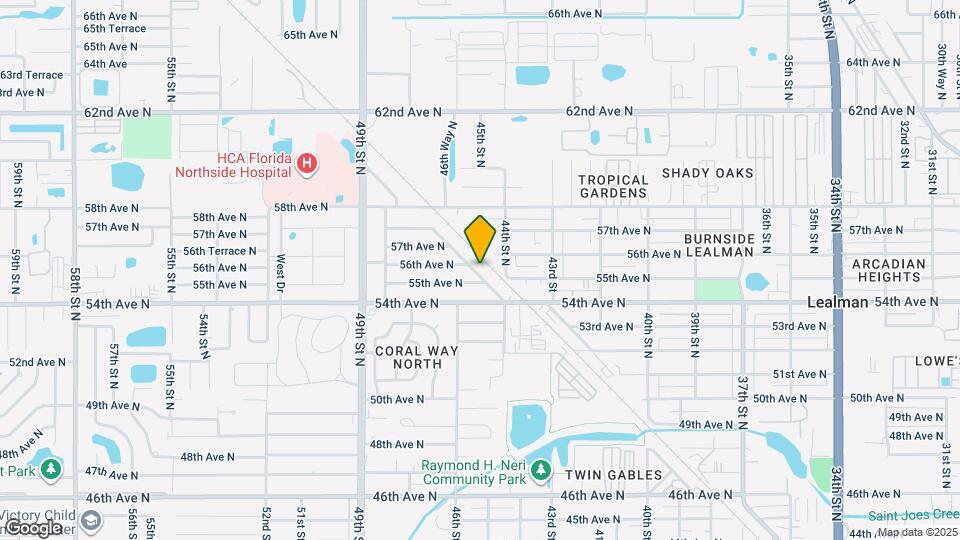 5541 Lown St N Map and Location Details