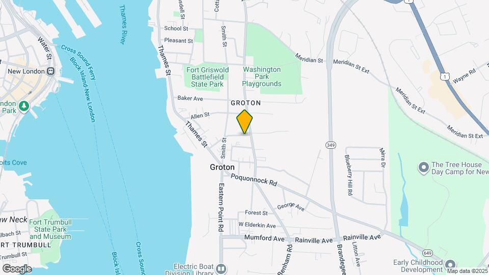 83 Ledyard Ave Map and Location Details