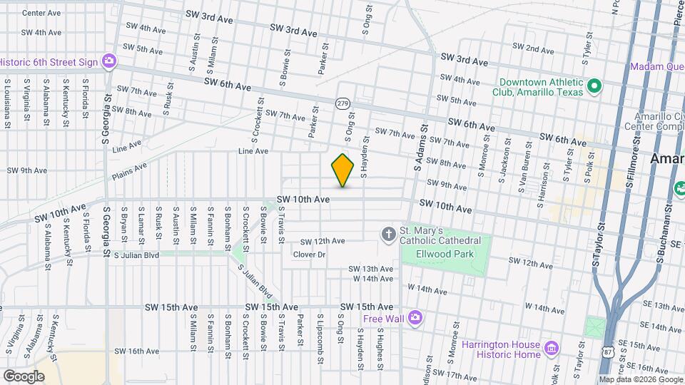 1210 SW 10th Ave Map and Location Details