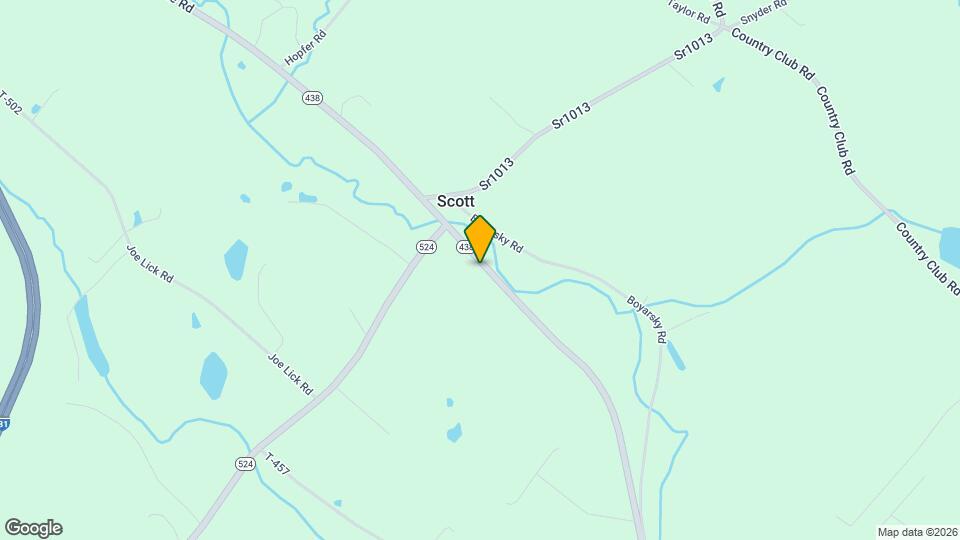 542 Montdale Rd Map and Location Details