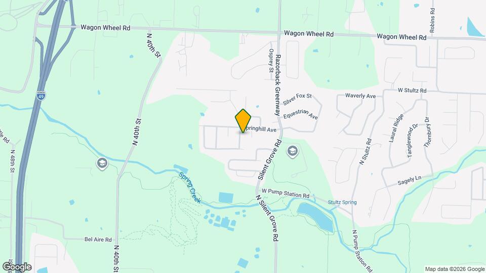 3761 Barton Spring St Mapa y Detalles de la Ubicación