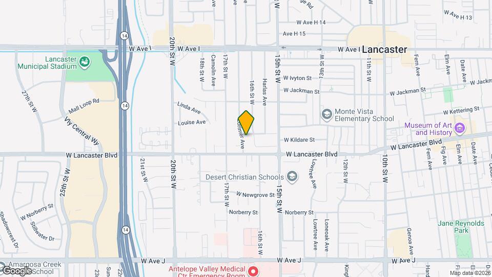44836 Lorimer Ave Map and Location Details