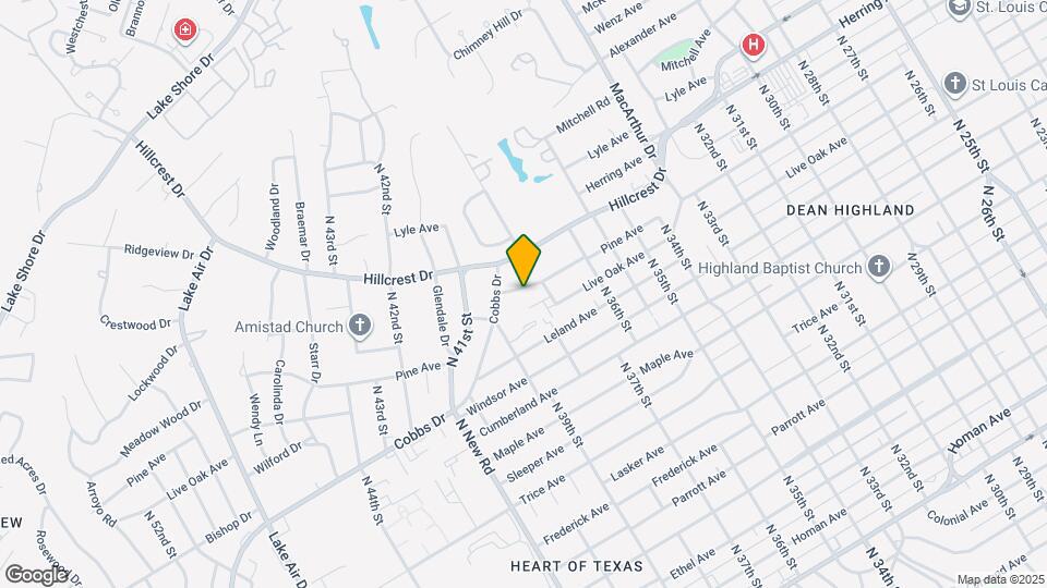 3812 Pine Ave Map and Location Details