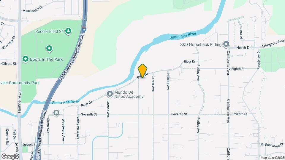 876 River Dr Map and Location Details