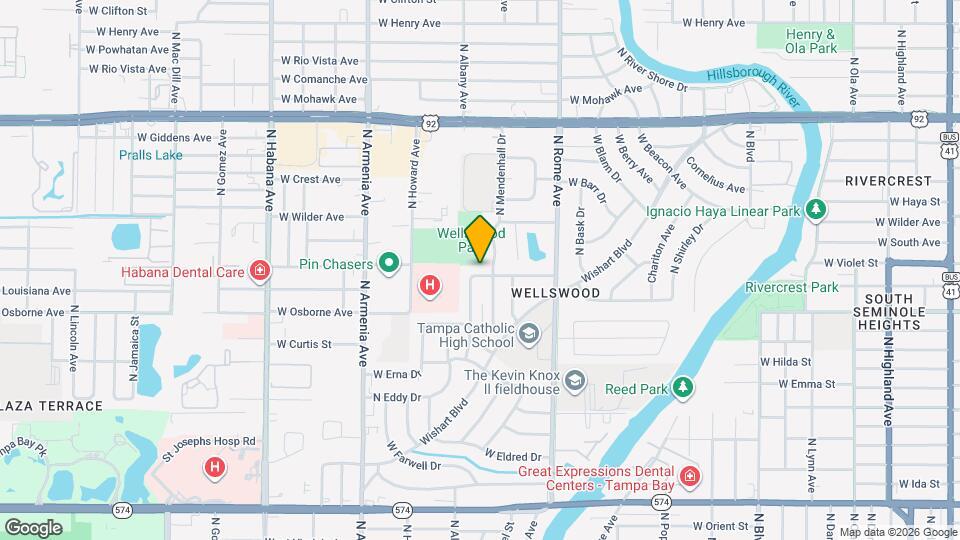 1803 W Louisiana Ave Mapa y Detalles de la Ubicación