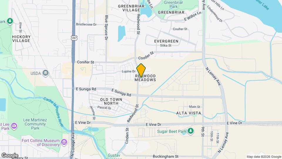 1019 Mullein Dr Map and Location Details