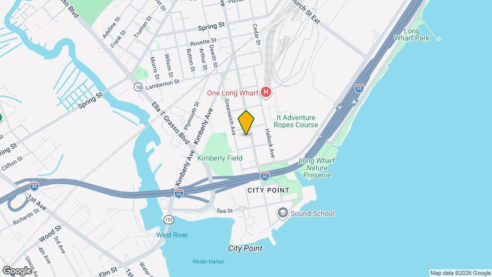 216 Howard Ave Map and Location Details