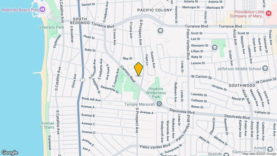 902 Camino Real, Unit 201 Map and Location Details