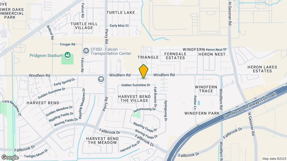 9127 Reagan Meadow Ct Map and Location Details