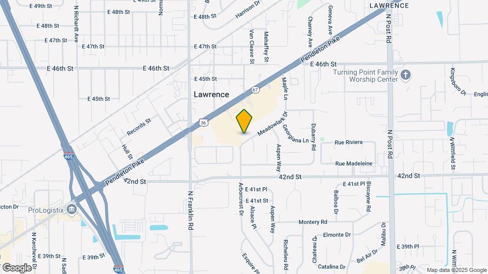 8254 Meadowlark Dr Map and Location Details