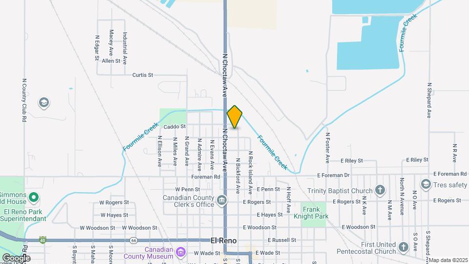 803 N Bickford Ave Map and Location Details