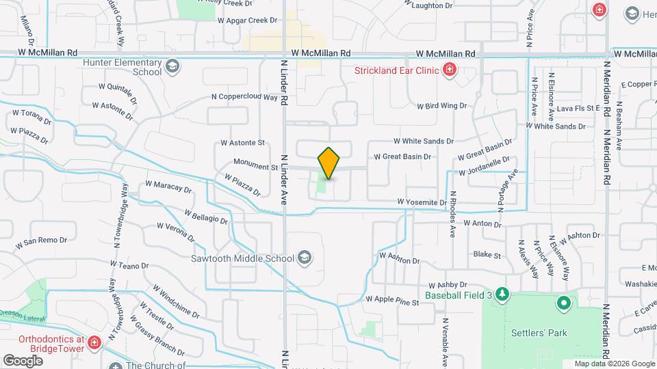 4151 N Clearbrook Pl Map and Location Details