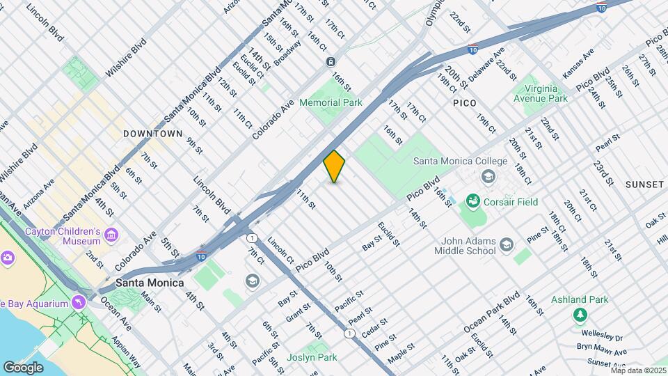 1819 12th St Map and Location Details