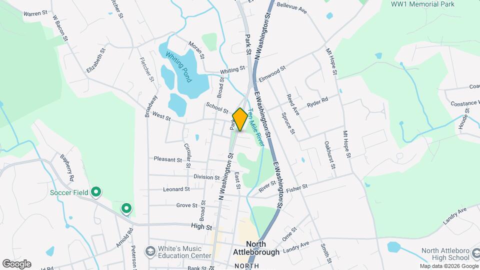 271 N Washington St Map and Location Details