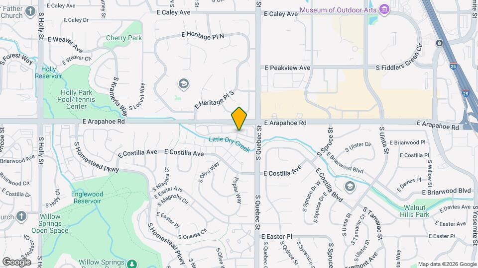 7152 E Briarwood Cir Mapa y Detalles de la Ubicación