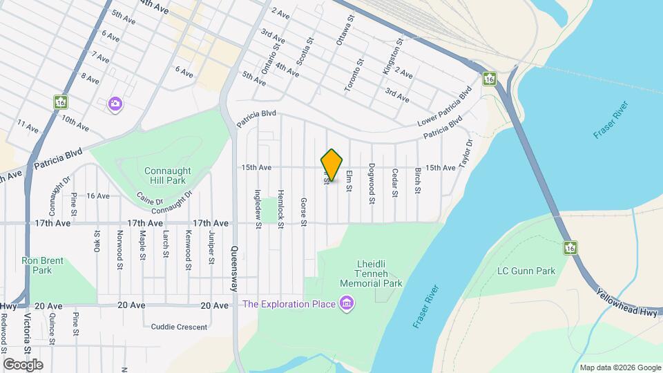 1564 Fir St Map and Location Details