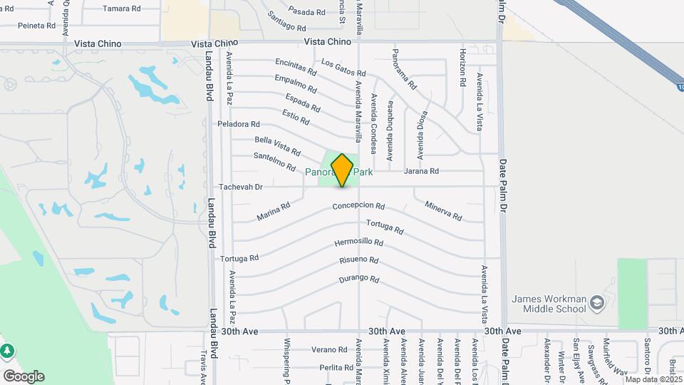 68425 Tachevah Dr Map and Location Details