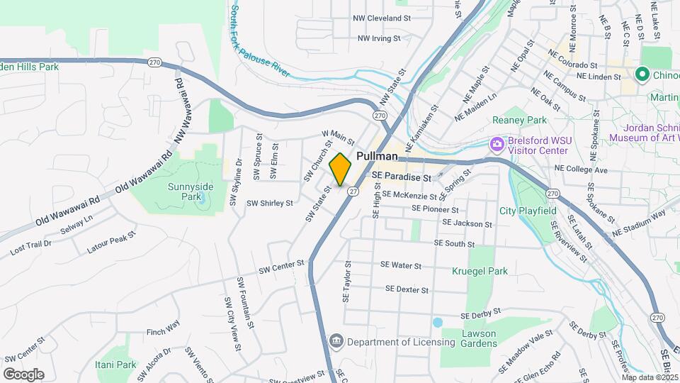 350 SW State St Map and Location Details