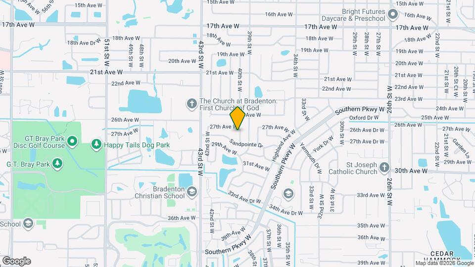 2706 40th St W Map and Location Details