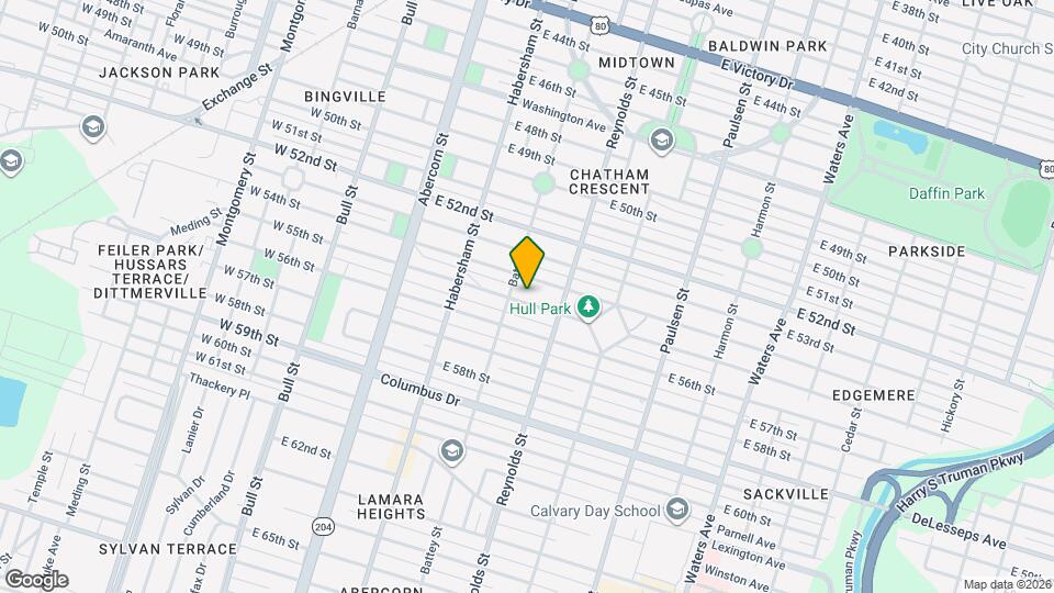 308 E 55th St Map and Location Details