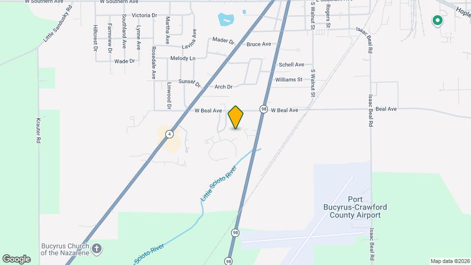 1670 Colonial Dr Map and Location Details