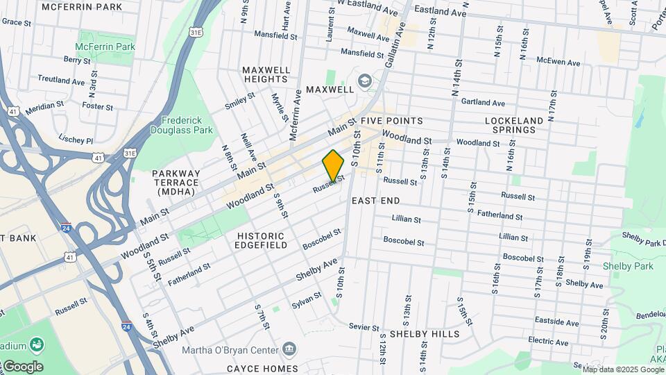 938 Russell St Map and Location Details