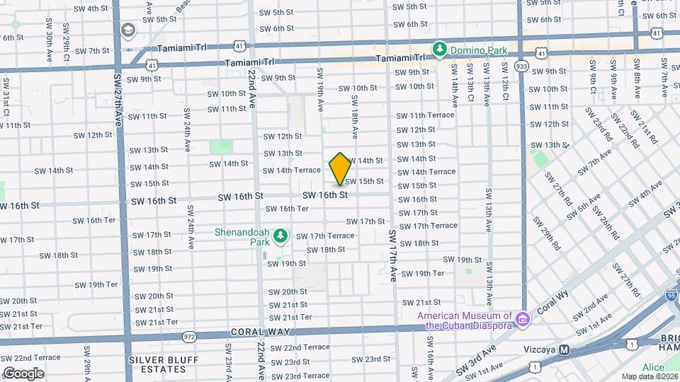 1855 SW 16th St Map and Location Details