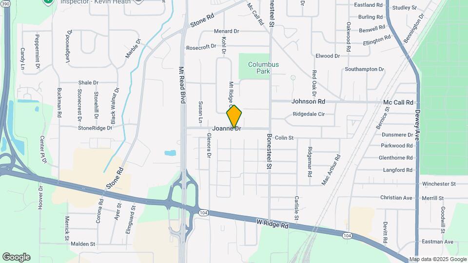 111 Joanne Dr Map and Location Details