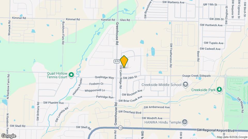 3505 SW Cranbrook Ave Map and Location Details