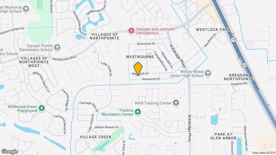 12406 Westwold Dr, Unit 5429-G Map and Location Details