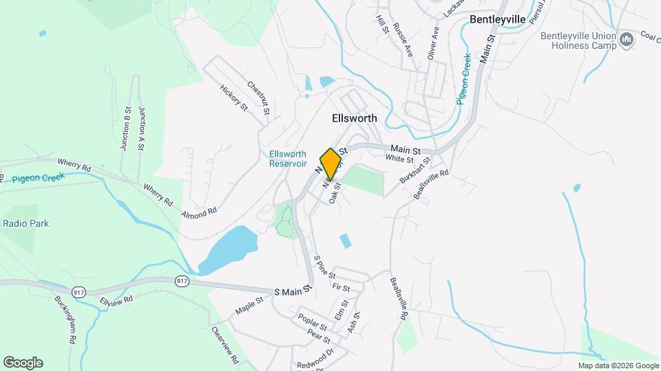 20 N Pine St Map and Location Details