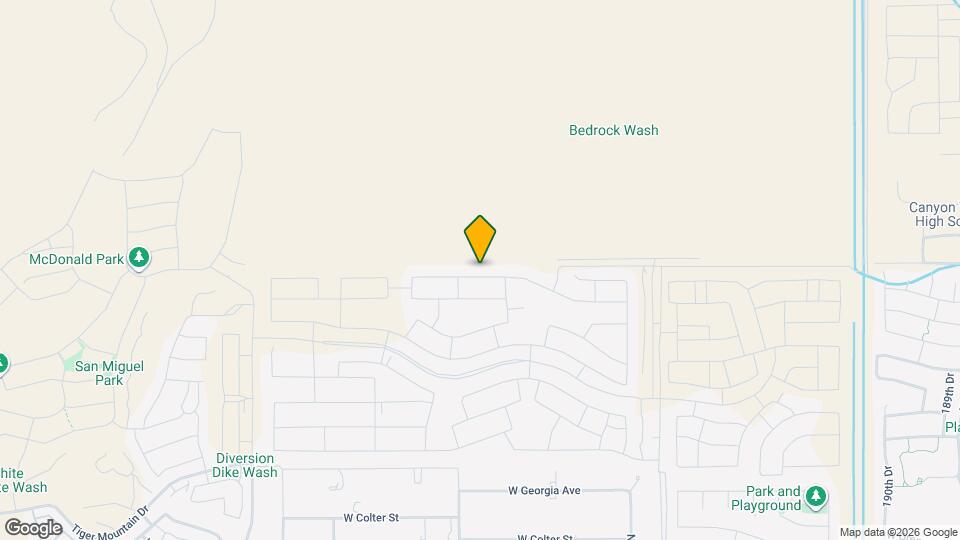 19818 W Palo Verde Dr Map and Location Details