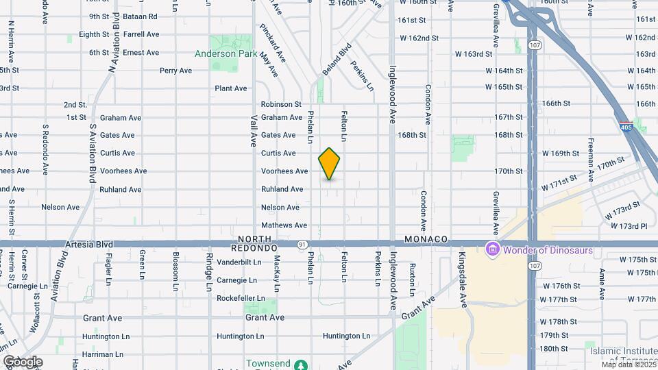 2513 Ruhland Ave Map and Location Details